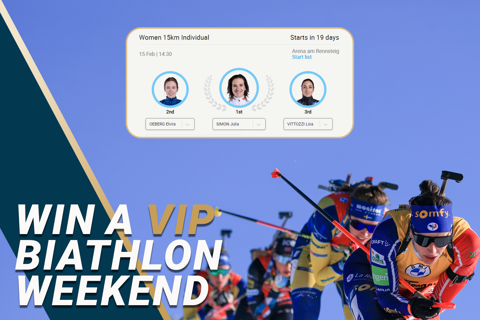 Play the Biathlon Predictor Challenge!