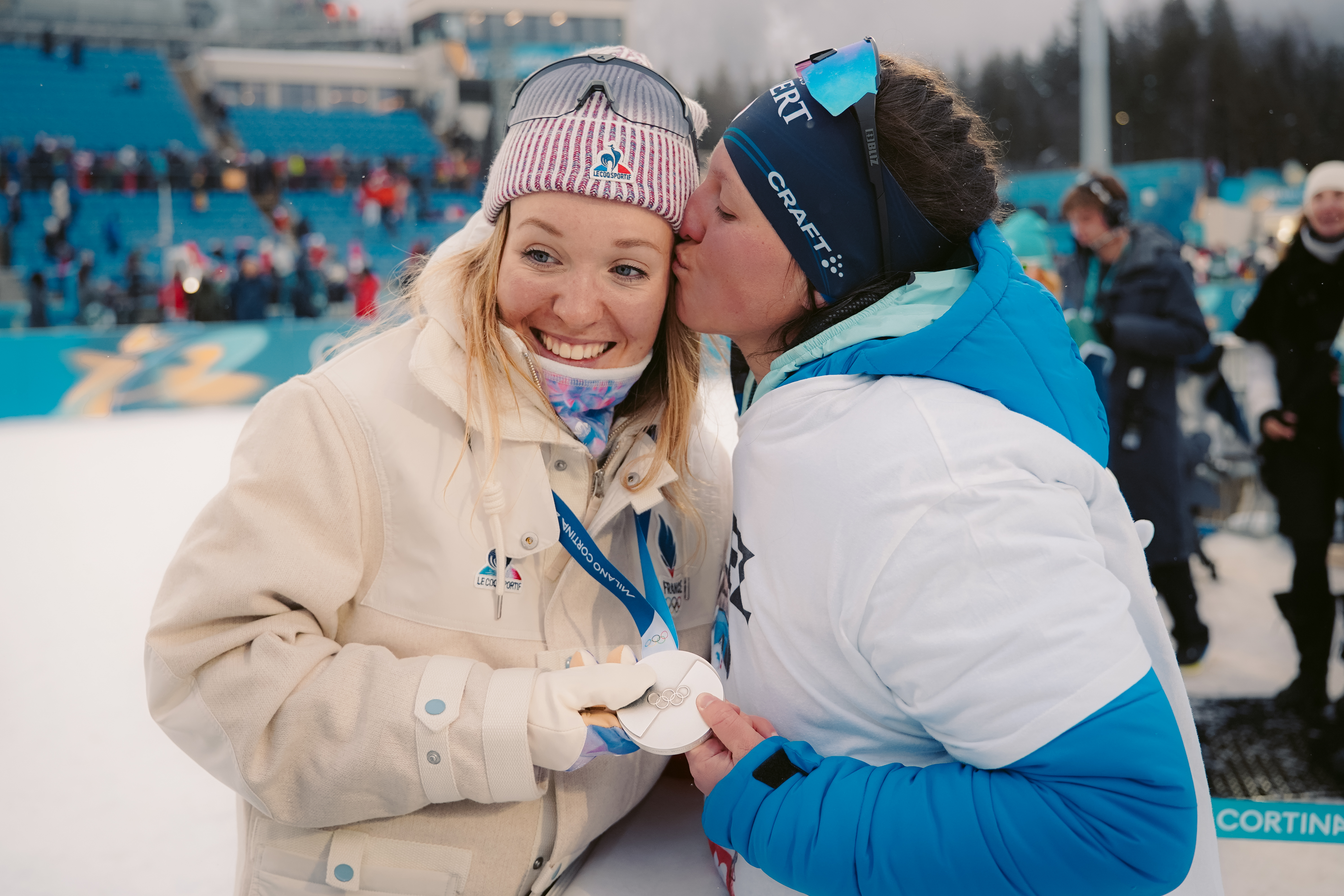 Olympic Le Coq Sportif Down Jacket Oceane Michelon “A Really Big 