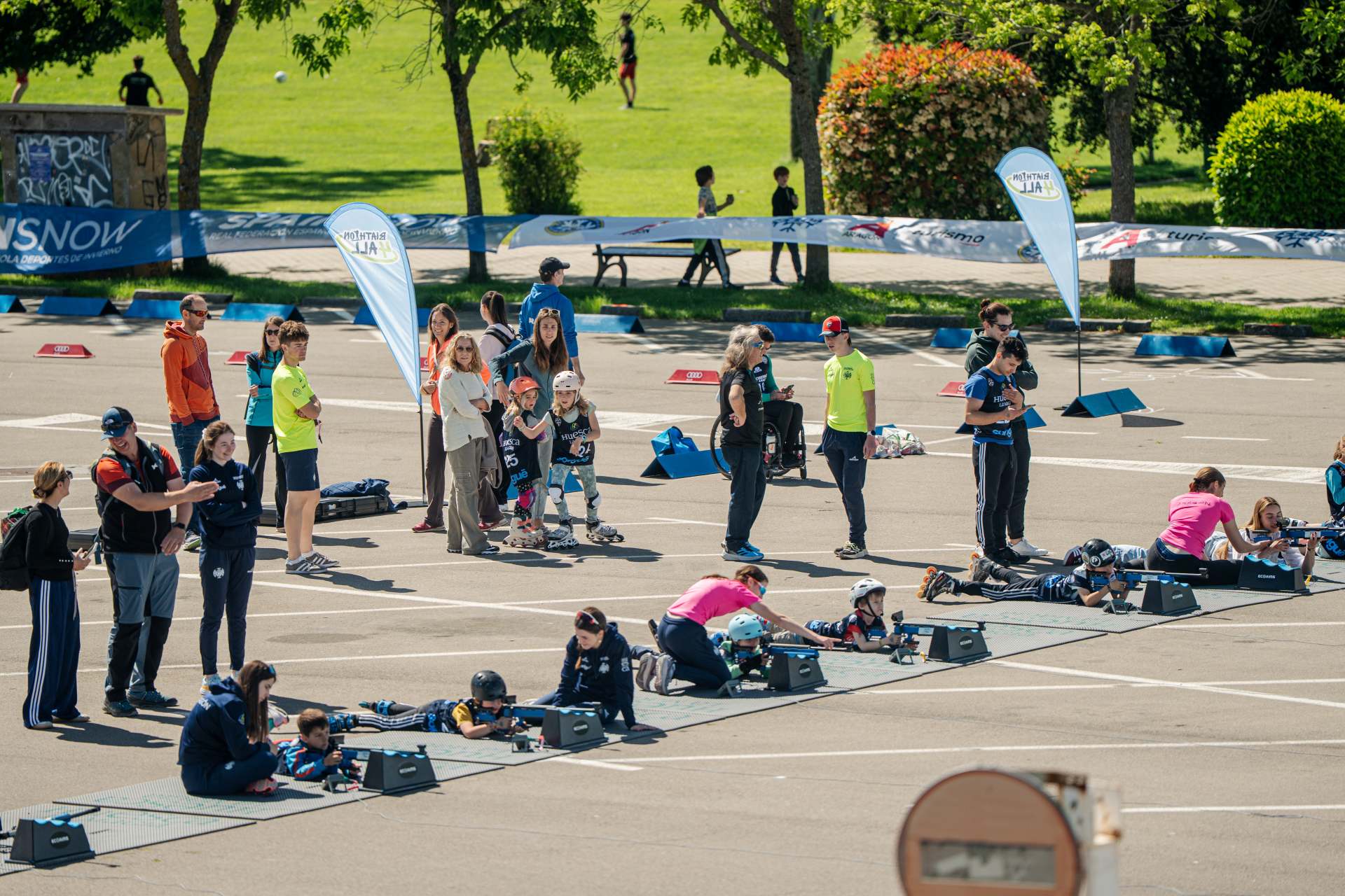 Outdoorsportfestival in Munich's Olympiapark