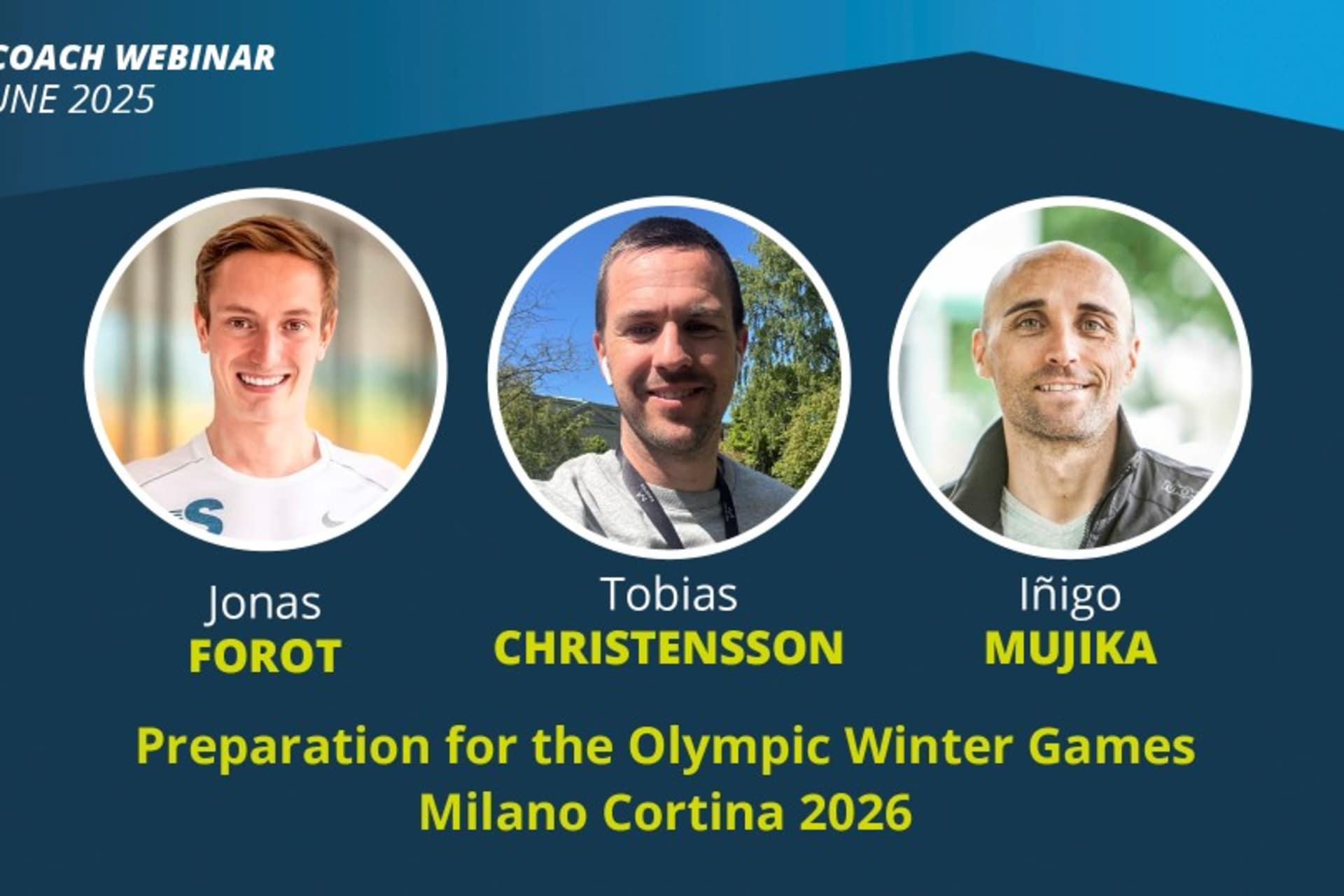 Webinar on Olympic Preparation