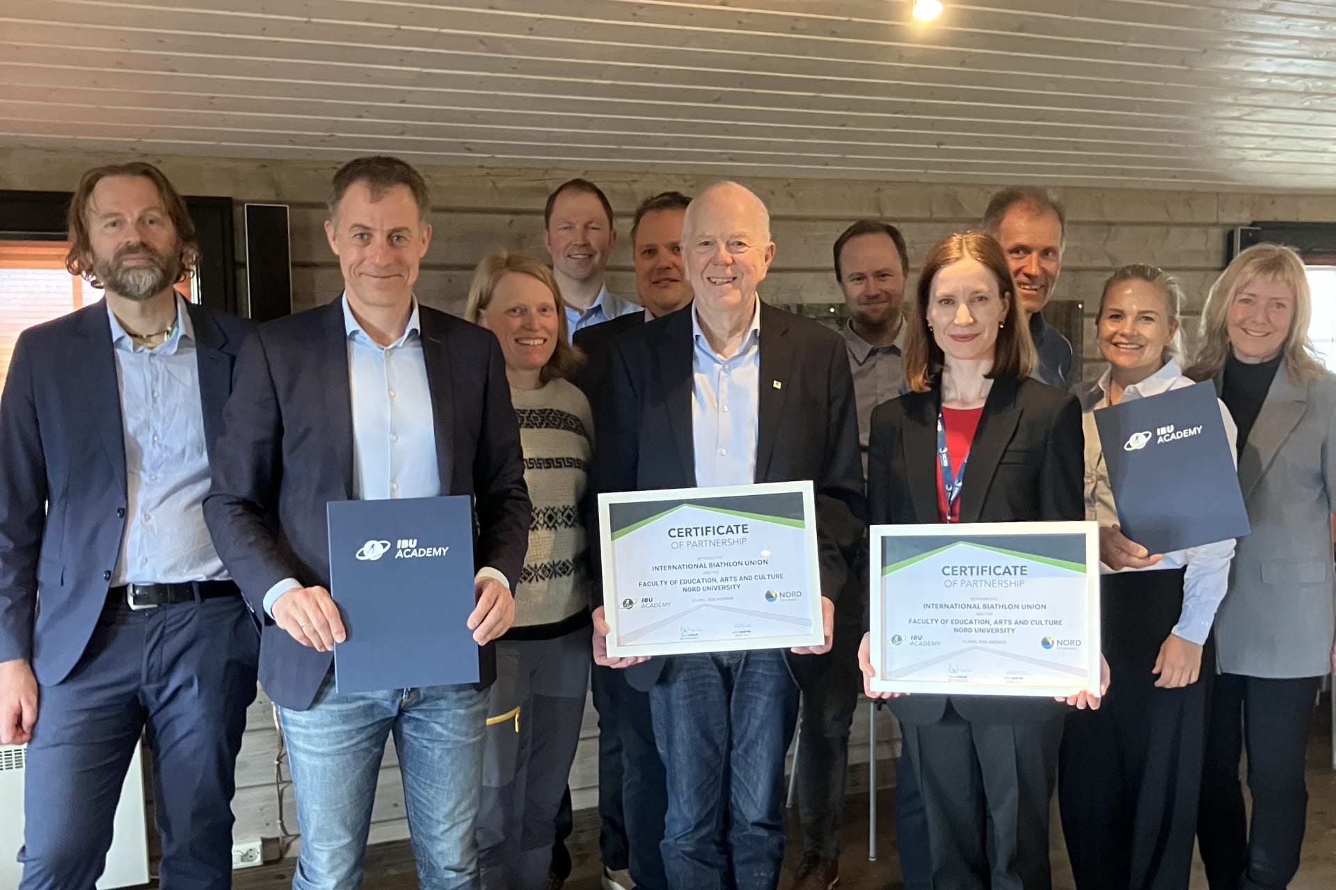 IBU and Nord University in Meråker sign Partnership Agreement