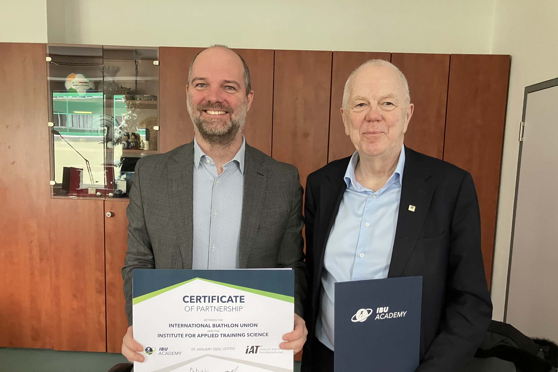 IBU and IAT Leipzig sign Partnership Agreement