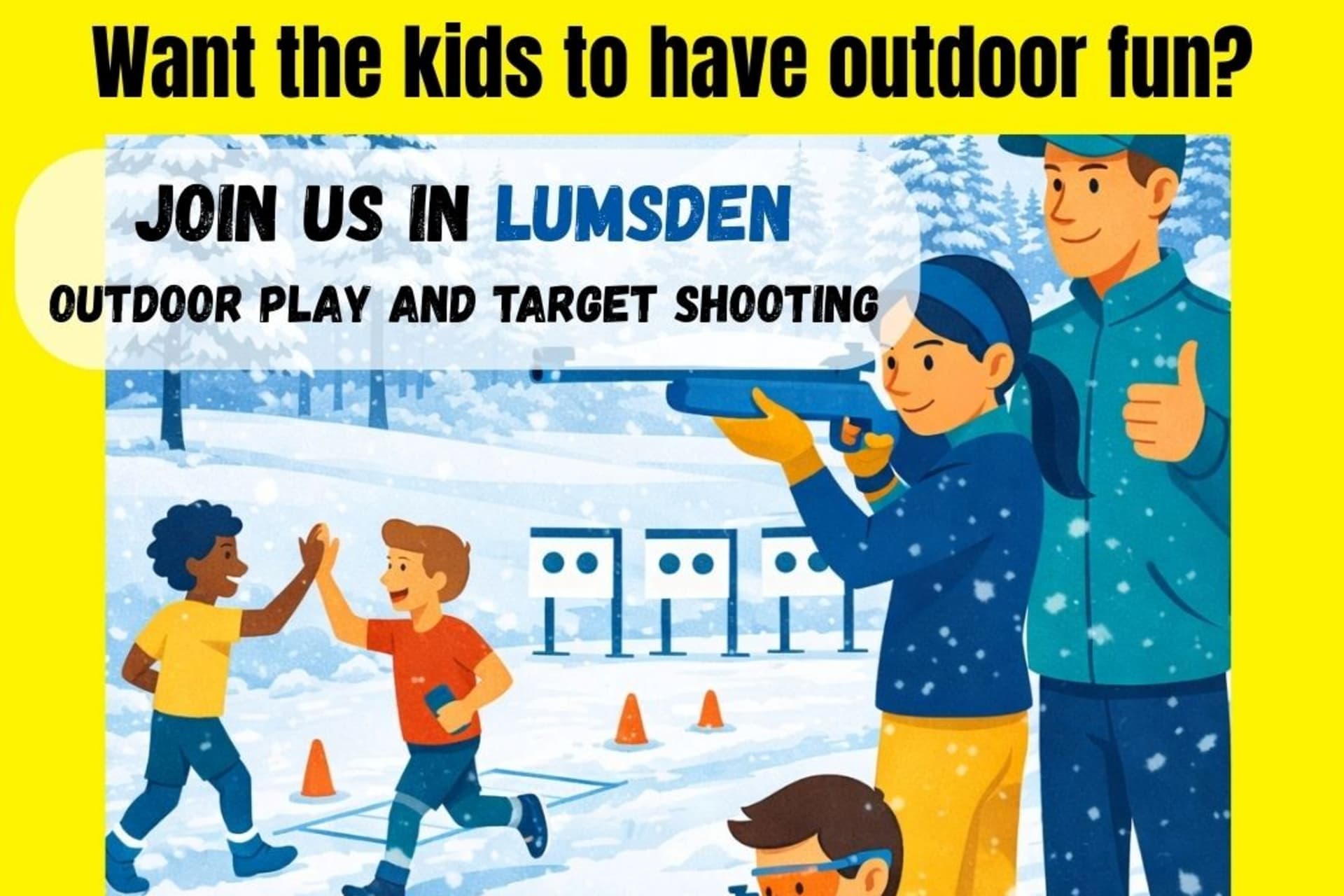 Intro to Biathlon in Lumsden