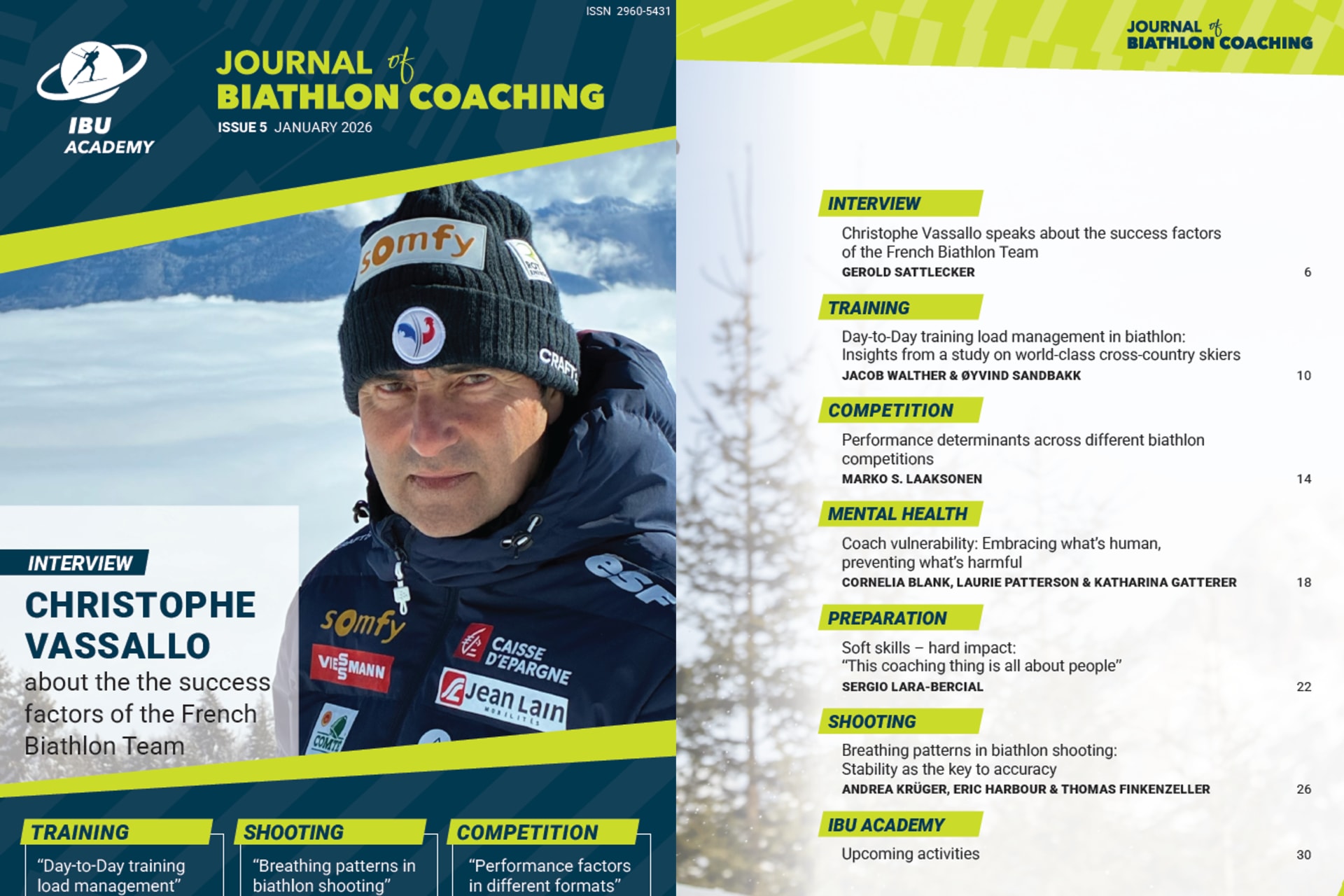 IBU Academy releases Journal of Biathlon Coaching Issue 5