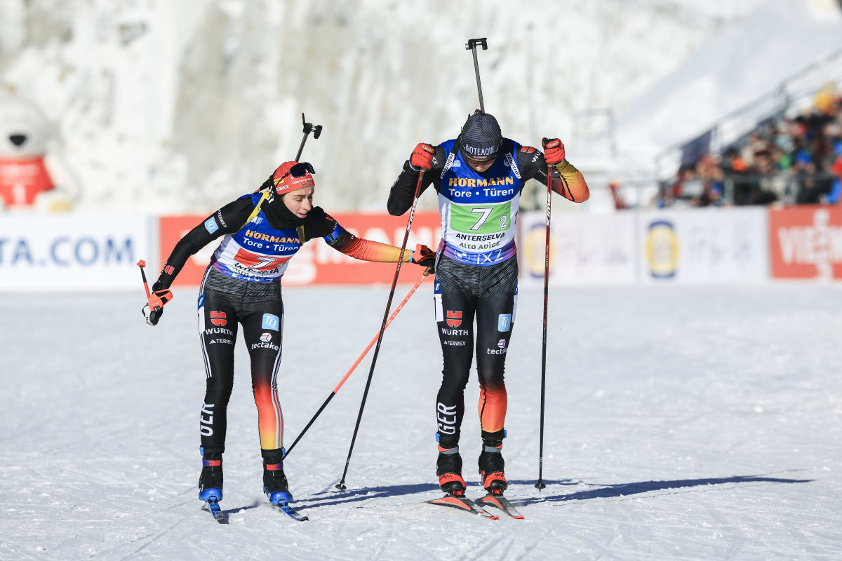 Almost perfect - Germany wins Antholz Single Mixed Relay