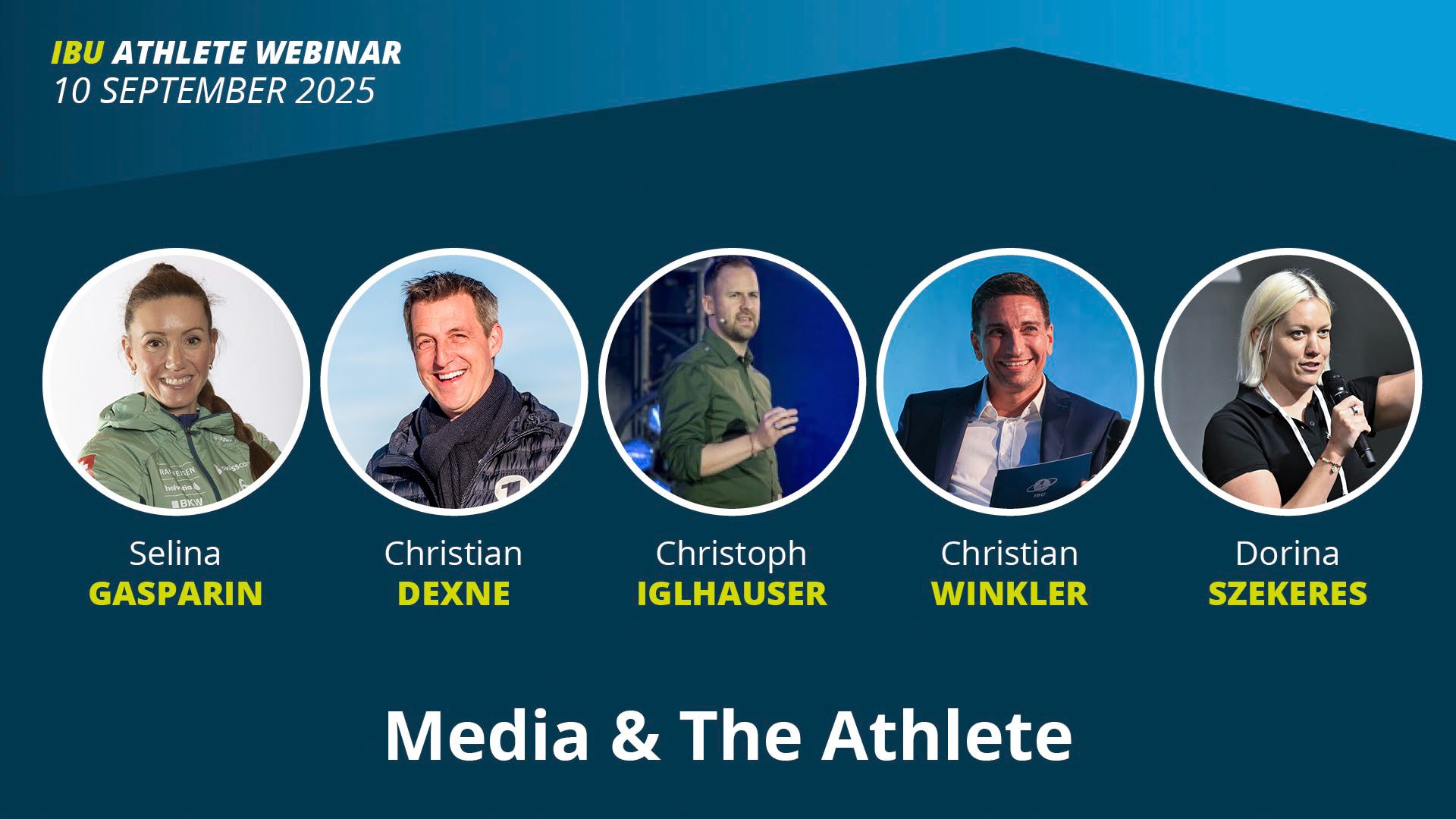 Athlete Webinar – Media & The Athlete