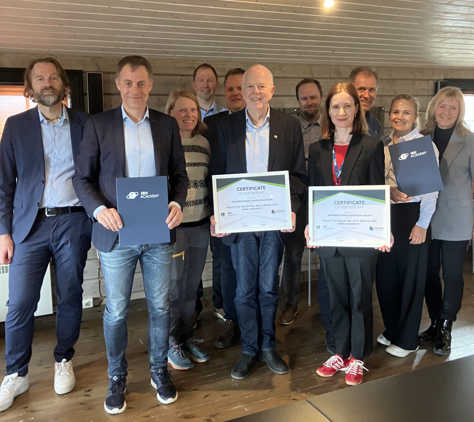 IBU and Nord University in Meråker sign Partnership Agreement