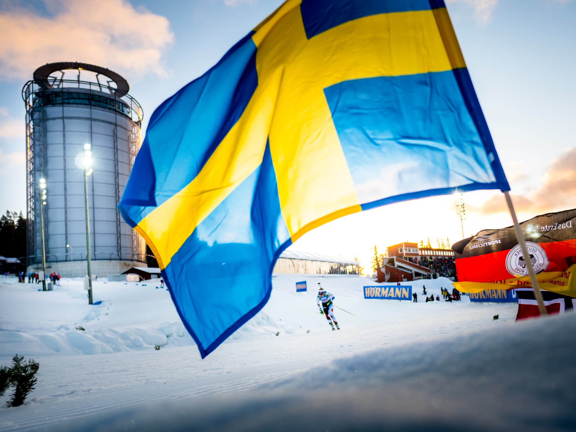 Flag Bearers from the Frozen Tracks