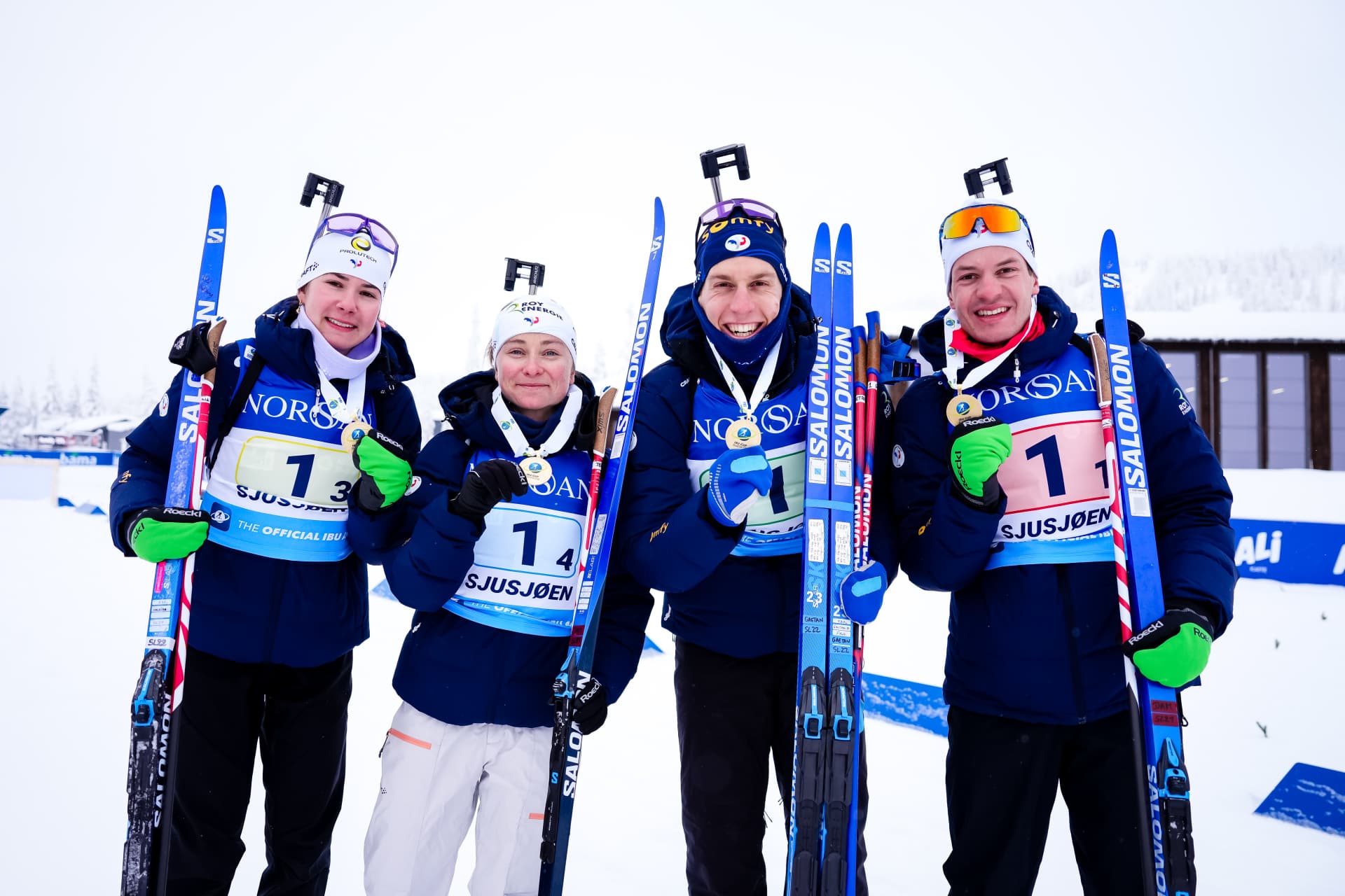 France wins Mixed Relays in Sjusjoen