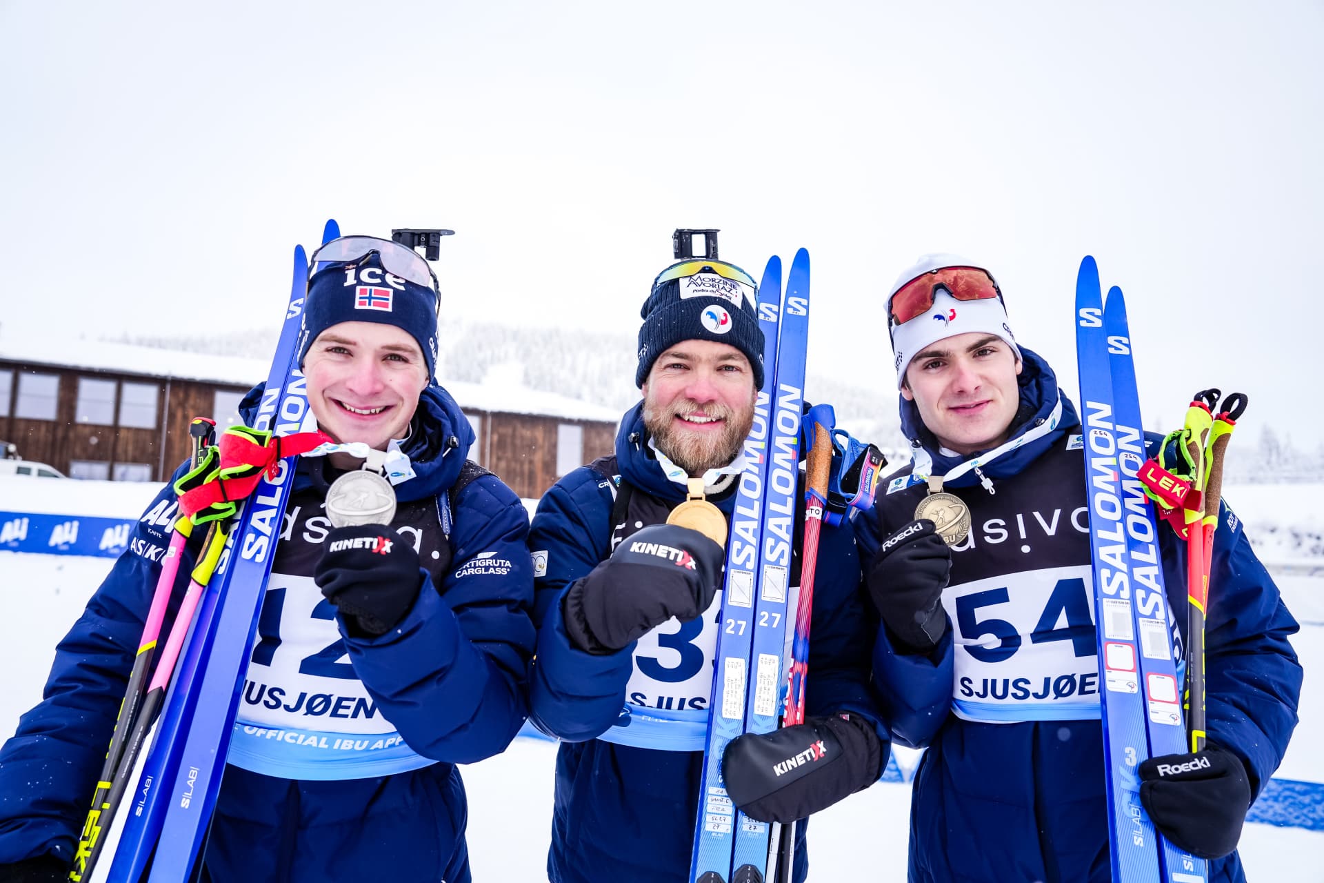 Guigonnat and Anastasiya Merkushyna win the Individual in Sjusjoen
