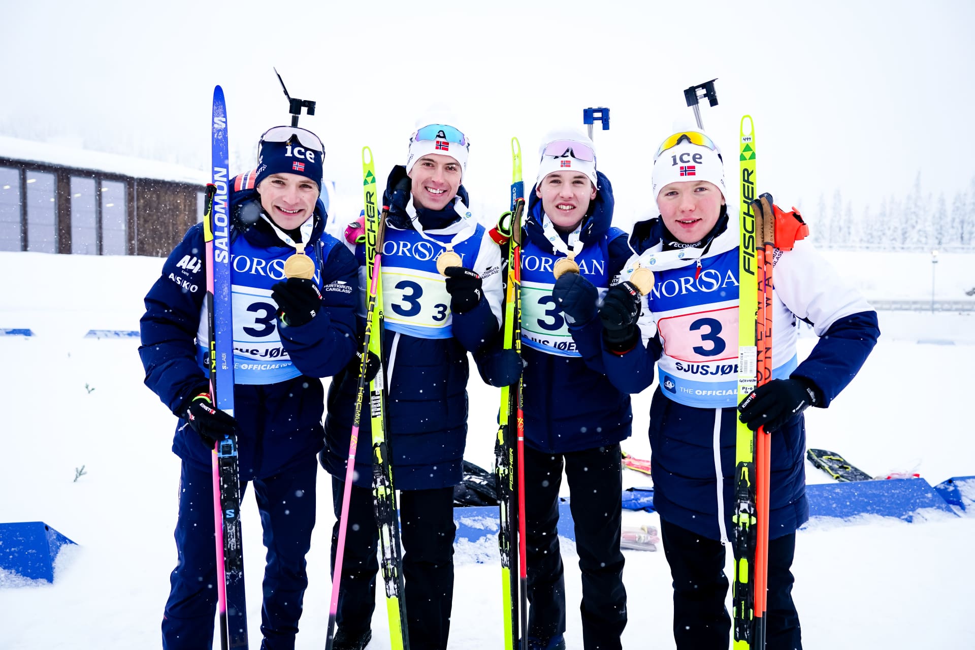 Norway and France win the Relays in Sjusjoen