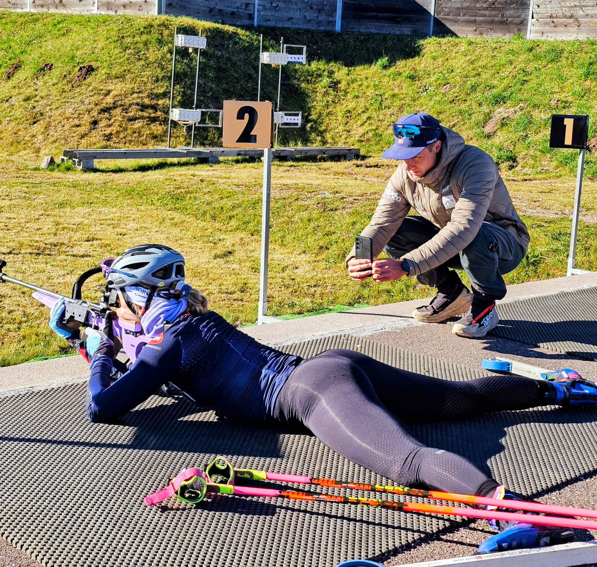 Road to Loop One: Norwegian Shooting Challenge at Passo Lavazè ...