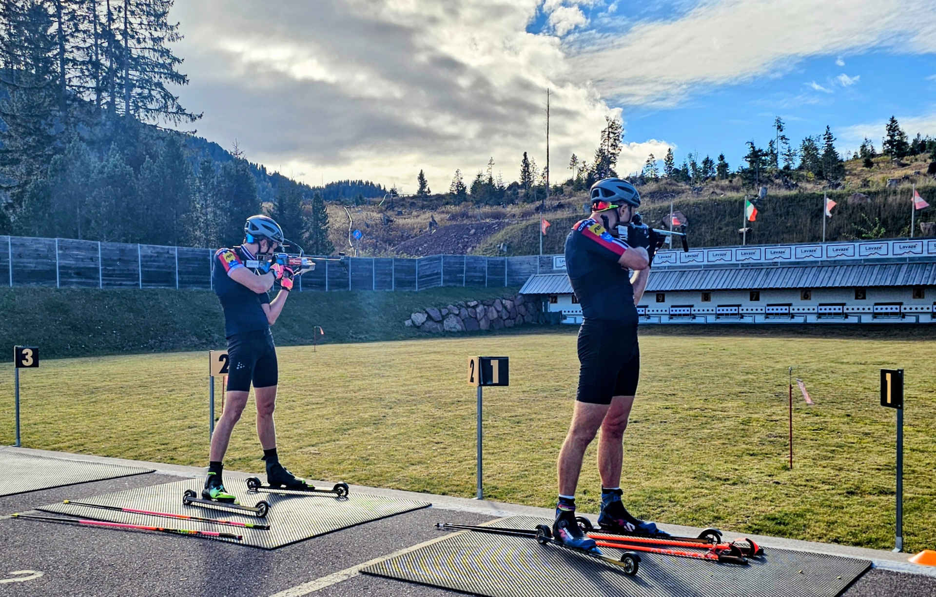 Road to Loop One: Norwegian Shooting Challenge at Passo Lavazè ...