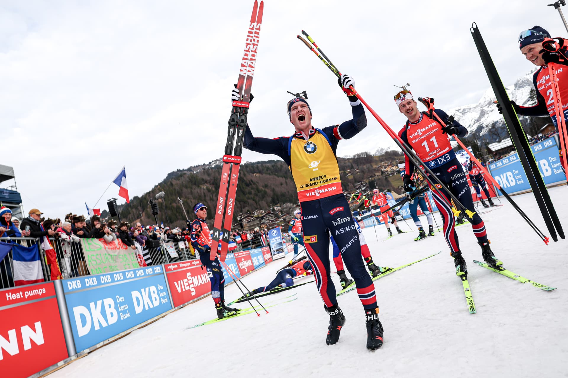 Johan-Olav Botn’s Last Standing Stage Secures Annecy Le Grand Bornand Pursuit Triumph