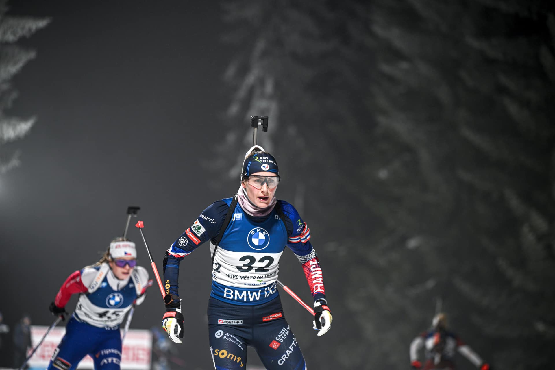 Braisaz-Bouchet Bounces Back with Thrilling One-Second Victory in Nove Mesto Short Individual