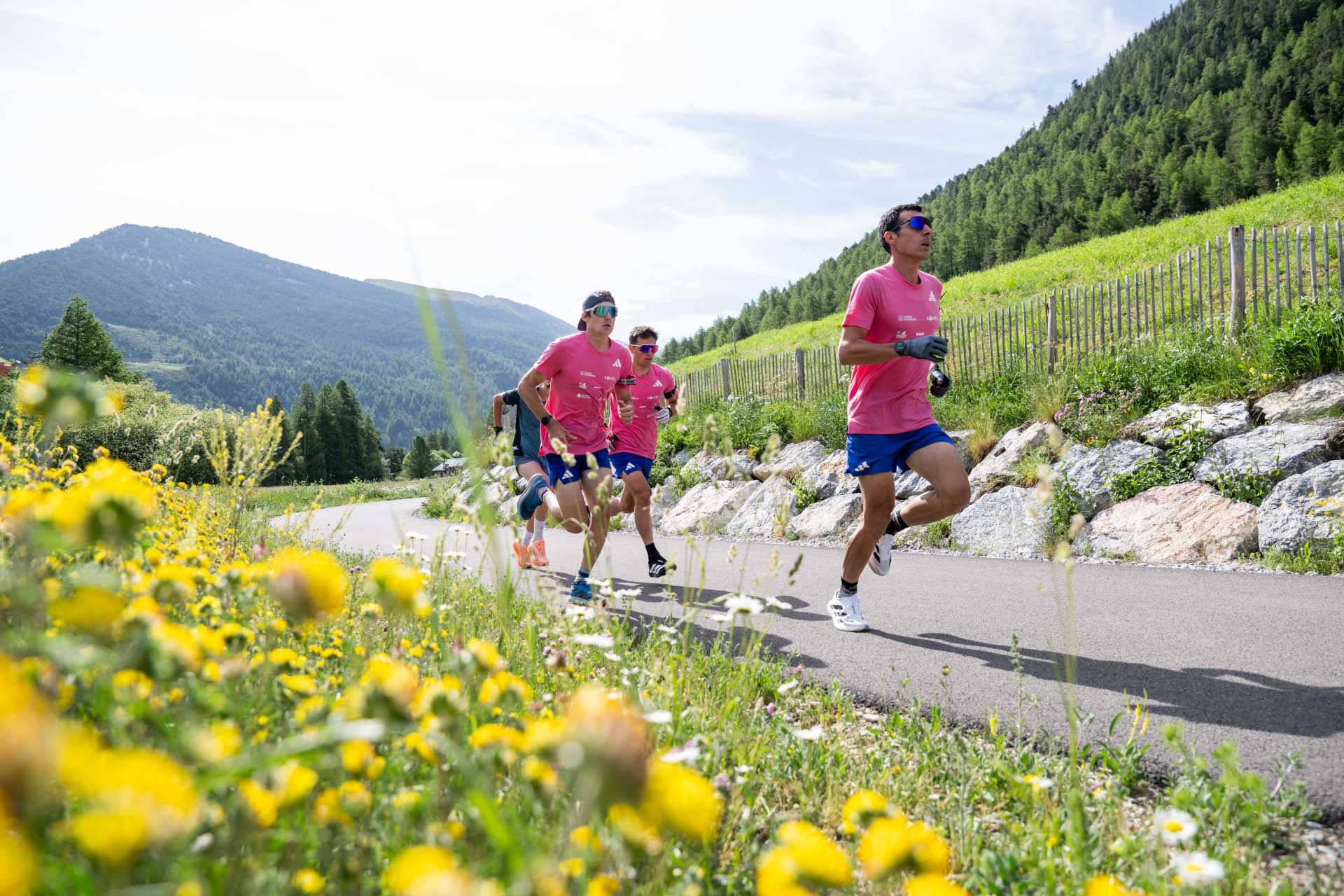 French Training Camp Diary: Cycling Alpe d’Huez, Rollerski Sprints, Running, 50/50