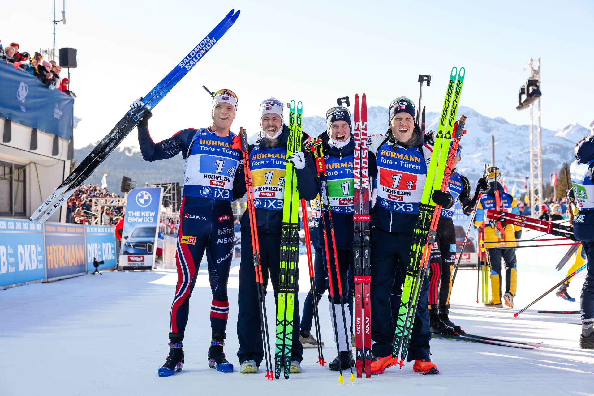 Christiansen Anchors Dominating Norwegian Relay Win