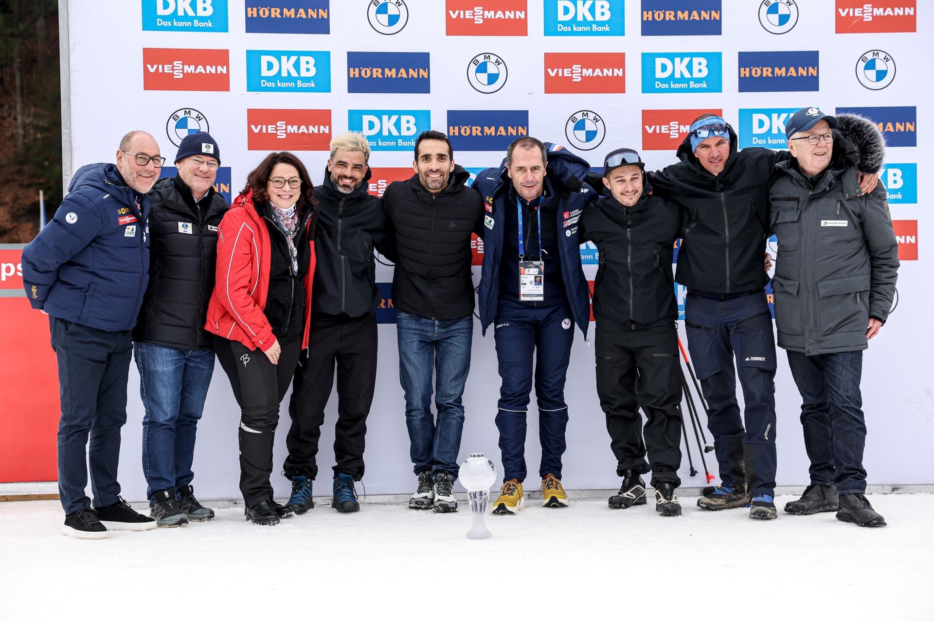 Team France Receives Reallocated Trophy