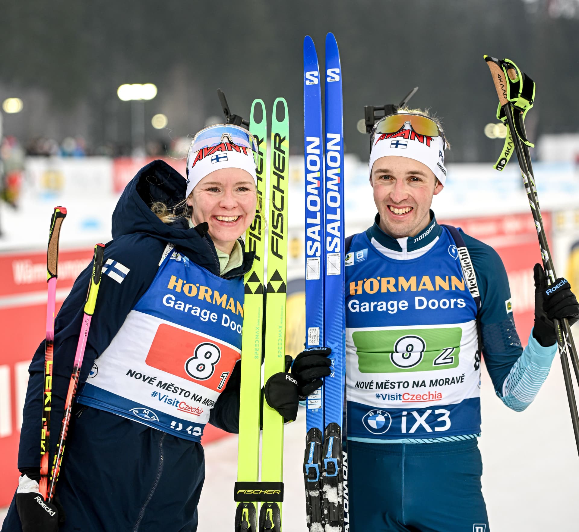 Finland Wins, Germany Disqualified in Nove Mesto Single Mixed Relay