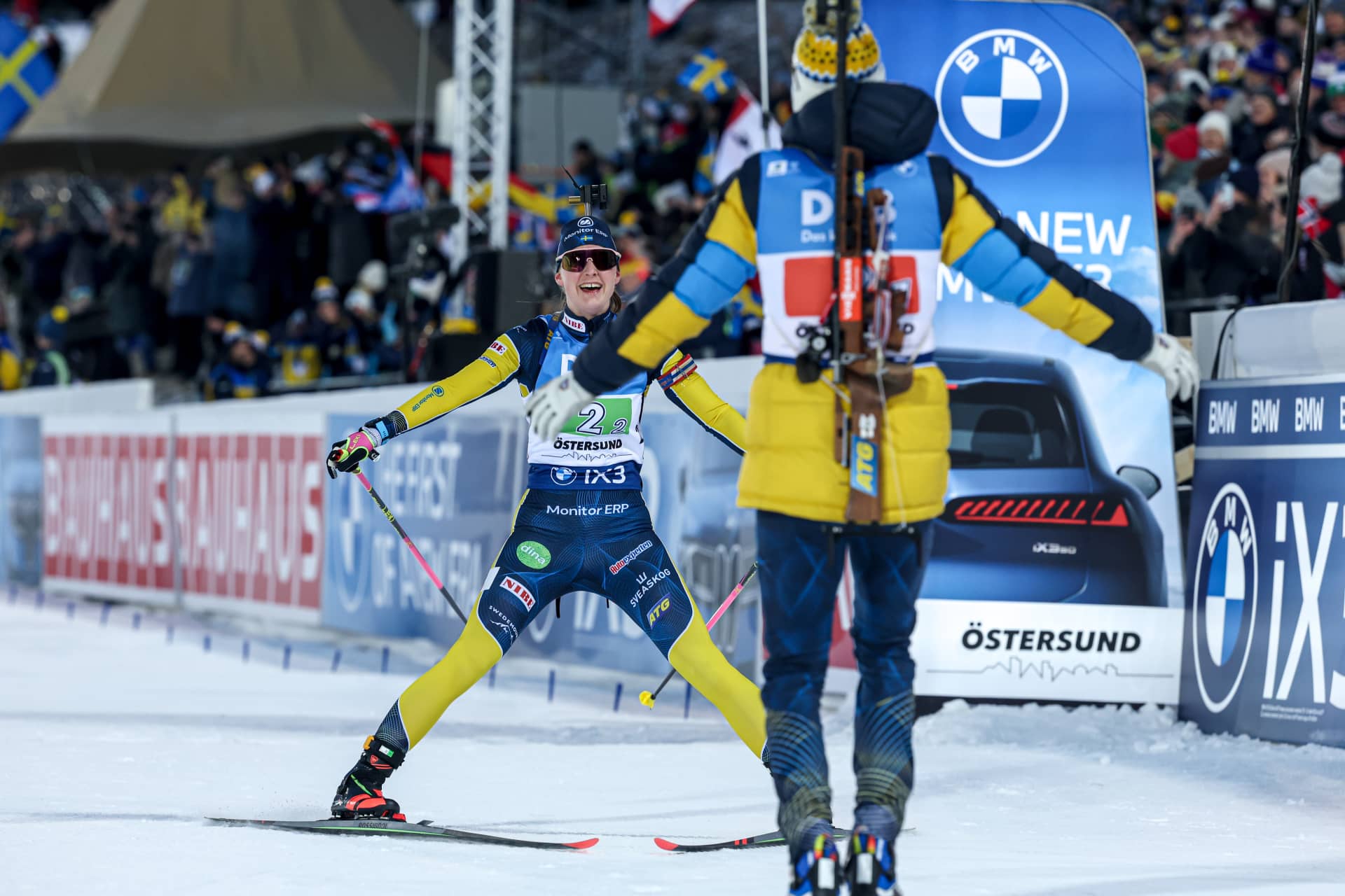 Home Team Sweden Victorious in Single Mixed Relay
