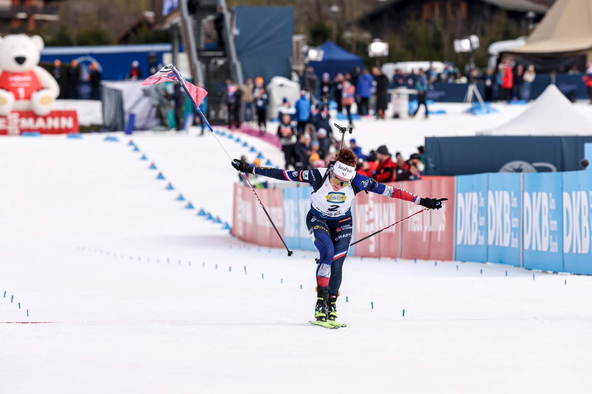 Jeanmonnot Runs Away with Annecy Le Grand Bornand Women Pursuit