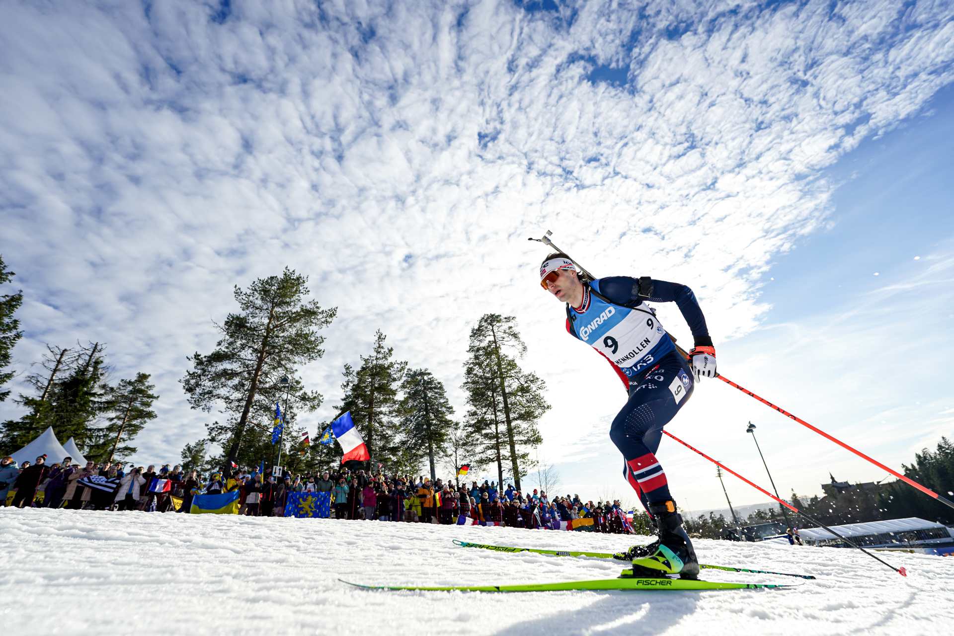Laegreid Rolls to Fourth Consecutive Individual Victory, Takes Oslo Sprint, Claims Sprint Globe