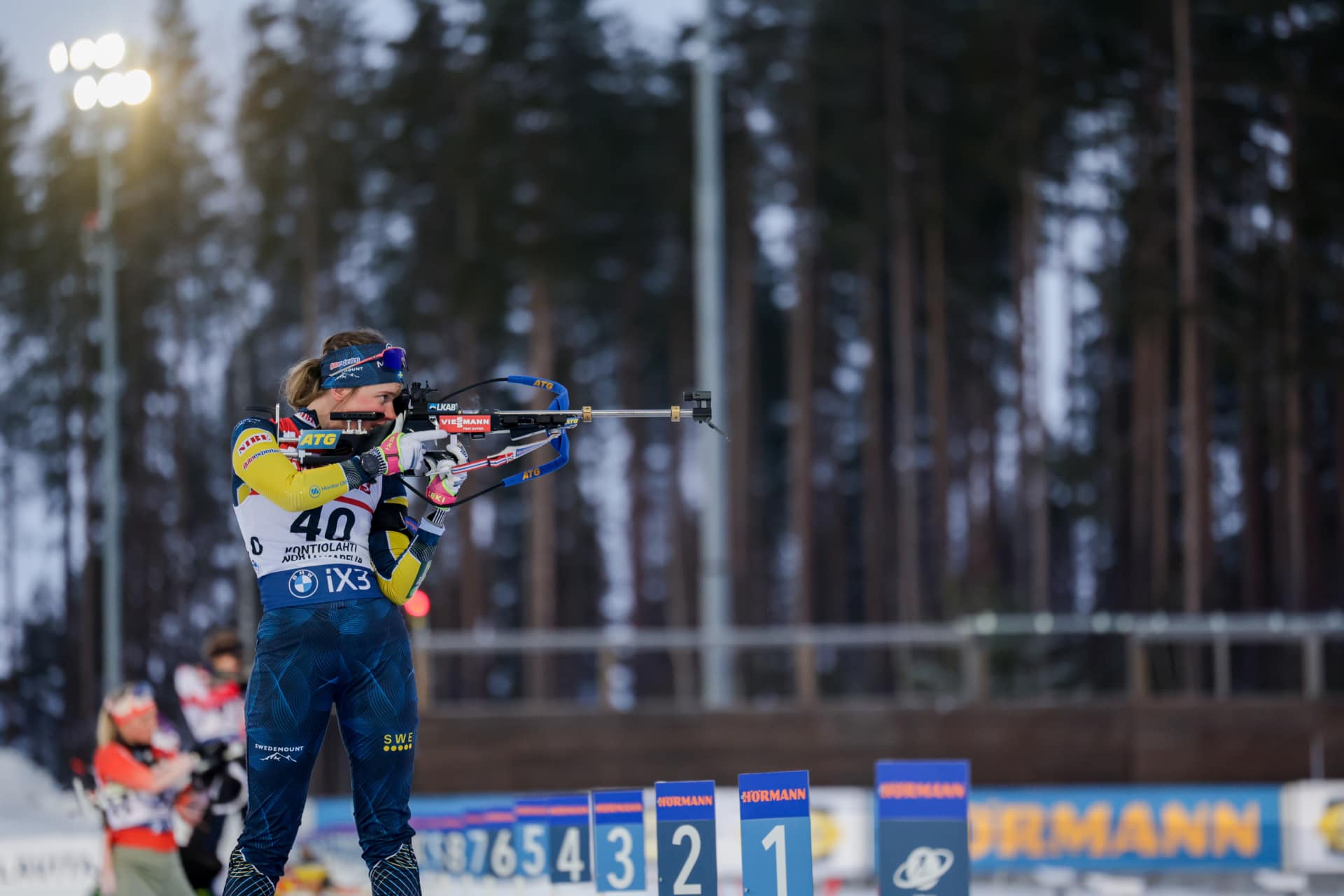 Swedish Sisters Top Kontiolahti 15 km Individual Podium; Perfect-shooting Elvira Victorious