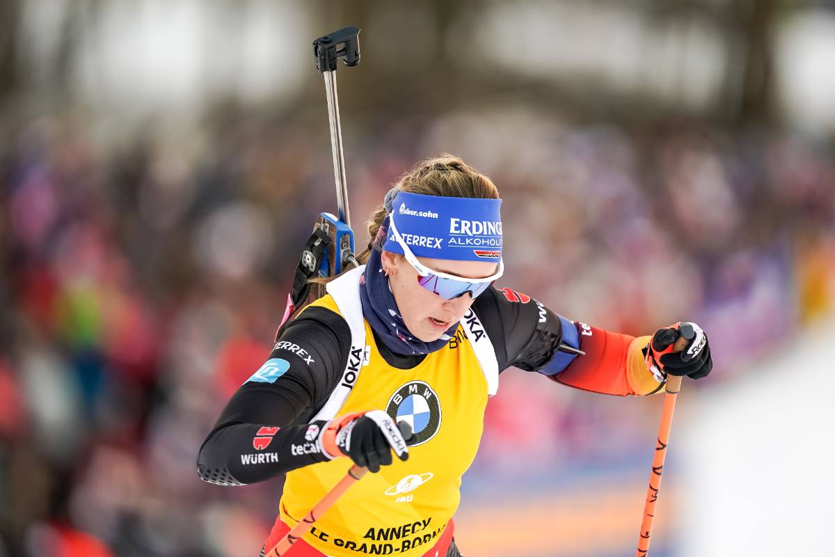 Preuss Dominates in Annecy Le Grand Bornand Pursuit Win