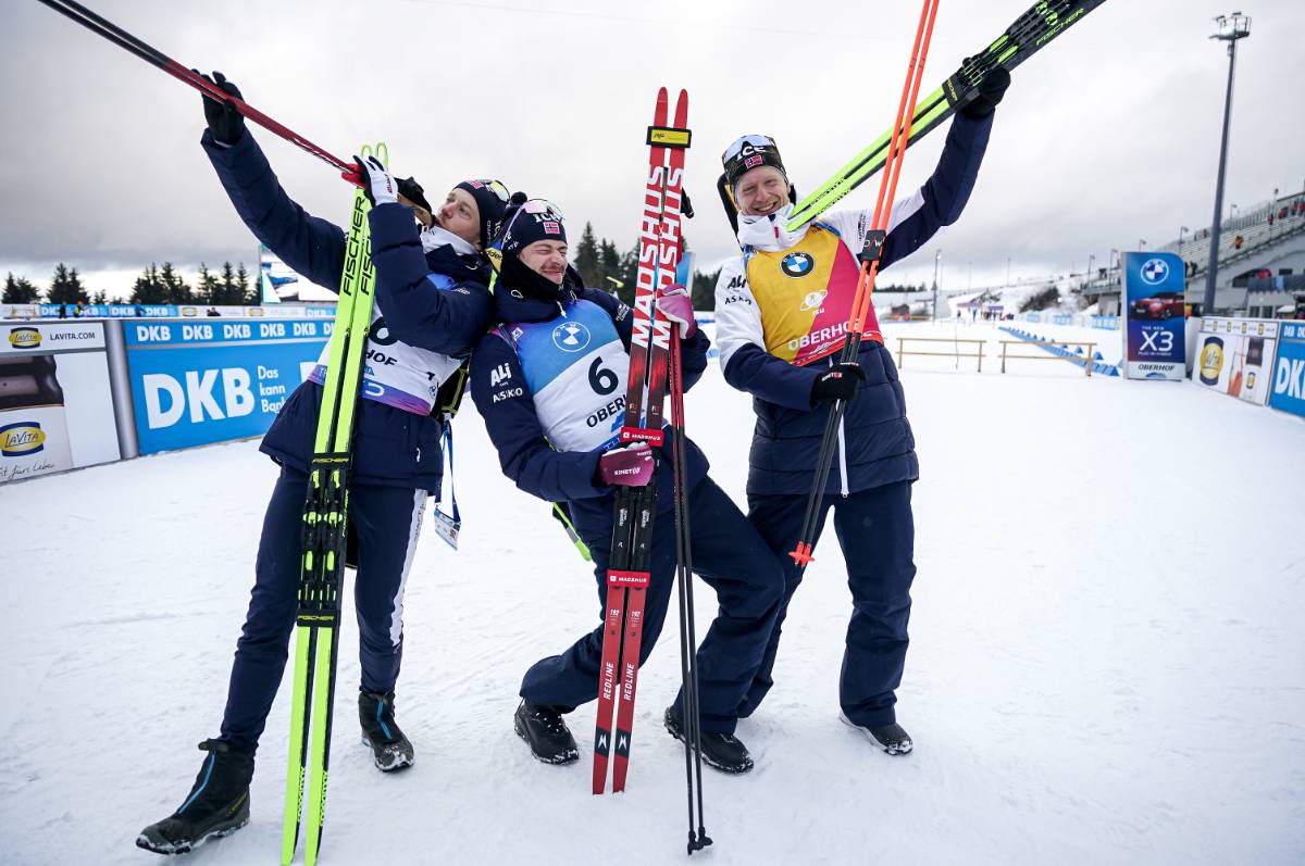 Международный союз биатлонистов – Результаты Men 12.5 km Pursuit в ARENA am Rennsteig