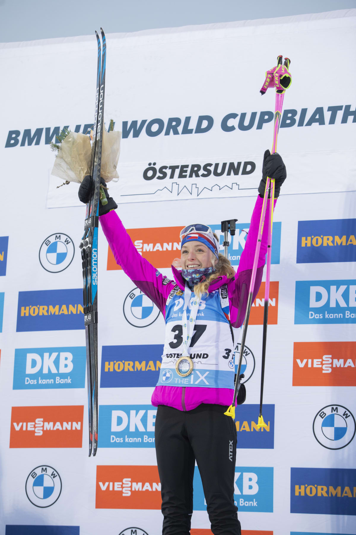 Marketa Davidova Siegt Im Einzel Von Ostersund